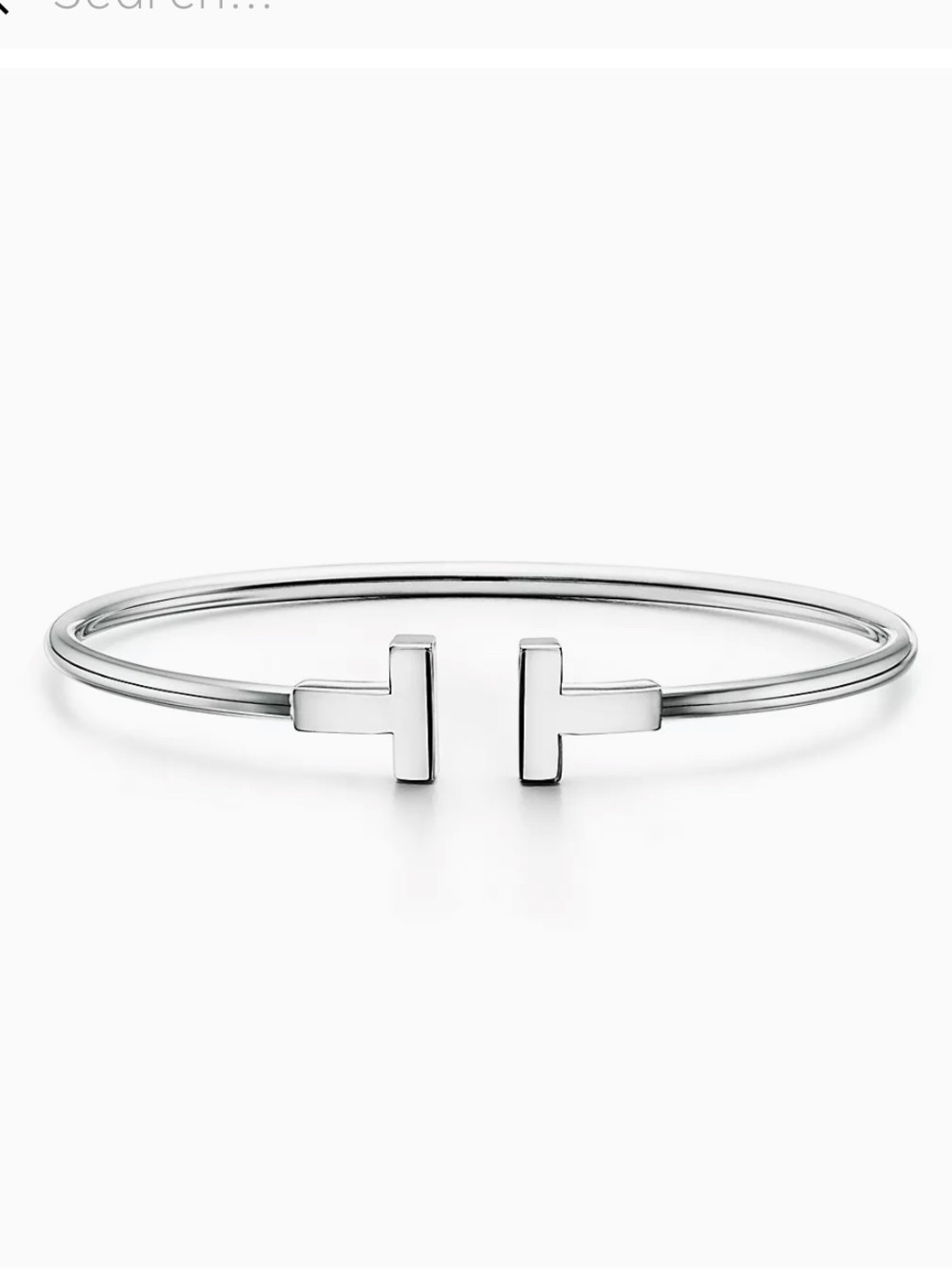 Tiffany & Co T wire bracelet